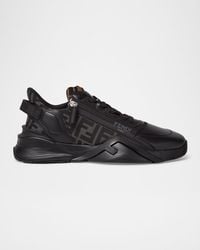 Fendi - Apos;S Ff Flow Mid-Top Sneakers - Lyst