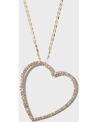 Lana Jewelry - Flawless Heart Necklace - Lyst
