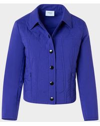 Akris Punto - Quilted Signature Dot Crop Jacket - Lyst