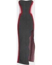 Ph5 - Anna Reflective Wavy Asymmetric Dress - Lyst