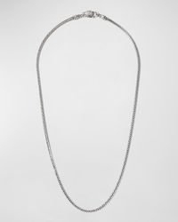 Konstantino - Woven Sterling Necklace - Lyst