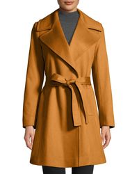 Fleurette cashmere coat Clearance