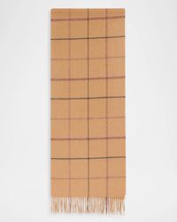 Paul Smith - Apos;S Signature Stripe Windowpane Wool-Cashmere Scarf - Lyst