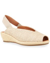 gentle souls luci espadrille leather sandals