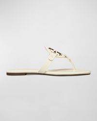 Tory Burch - Miller Soft Leather Sandals - Lyst