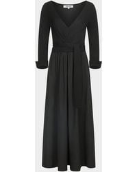 Diane von Furstenberg - Ballerina A-Line Wrap Midi Dress - Lyst