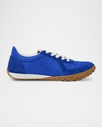 Givenchy - Apos;S Glide Nylon/Suede Low-Top Runner Sneakers - Lyst