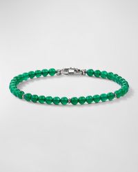 David Yurman - Spiritual Bead Bracelet With Green Onyx - Lyst