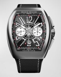 Franck Muller - Stainless Steel Vanguard Yacht Watch With Date Window - Lyst