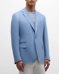 Ralph Lauren - Kent Hand-Tailored Silk-Linen Jacket - Lyst