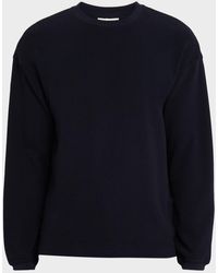 FRAME - Cotton Waffle Textured Long-Sleeve T-Shirt - Lyst