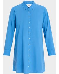 Xirena - Bobby A-Line Cotton Poplin Mini Shirtdress - Lyst