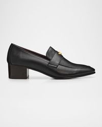 Bougeotte - 35Mm Leather Penny Loafers - Lyst