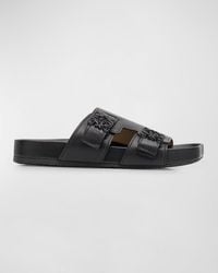 Loewe - Ease Goatskin Slide Sandals - Lyst