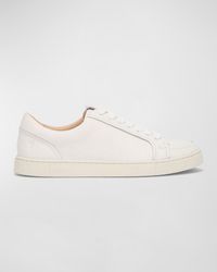 Frye - Ivy Mixed Leather Low-top Sneakers - Lyst