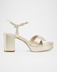 Stuart Weitzman - Dayna Platform 80 Sandals - Lyst
