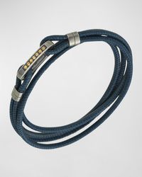 Marco Dal Maso - Lash Multi Wrap Smooth Leather Bracelet - Lyst