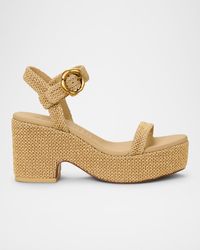 Cult Gaia - Clara Ankle-Strap Platform Sandals - Lyst