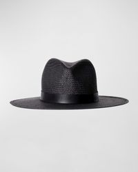 Janessa Leone - Simone Packable Fedora Hat - Lyst