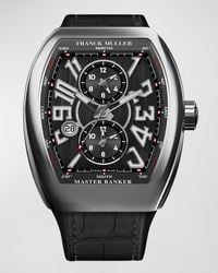 Franck Muller - Stainless Steel Master Banker Vanguard Watch - Lyst