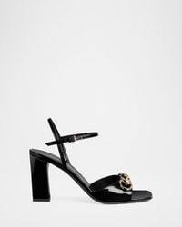 Gucci - 85Mm Signora Leather Ankle-Strap Sandals - Lyst