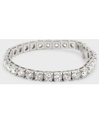 Neiman Marcus - Lab Grown Diamond 18K Round Tennis Bracelet, 7"L - Lyst