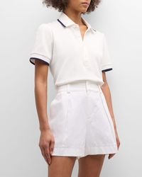 The Upside - Bounce Birdie Cropped Polo - Lyst
