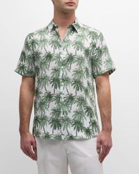 Onia - Jack Air Jungle Palms Printed Short-Sleeve Shirt - Lyst