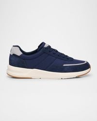 Peter Millar - Journeyman Nylon And Suede Low-Top Sneakers - Lyst