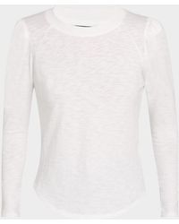 Veronica Beard - Mason Long-Sleeve Baseball Tee - Lyst
