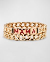 Roxanne Assoulin - The Mama Link Duo Bracelets, Set Of 2 - Lyst