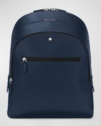 Montblanc - Sartorial Medium 3-Compartment Saffiano Leather Backpack - Lyst