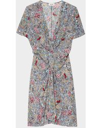 Zadig & Voltaire - Rozom Soft British Flowers Dress - Lyst
