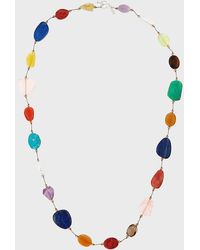 Margo Morrison - Carnival Large Multi-Stone Necklace, 35"L - Lyst