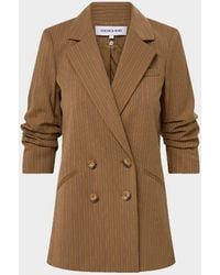 Veronica Beard - Rupert Pinstripe Dickey Jacket - Lyst