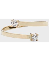 Lana Jewelry - Solo Double Diamond Ring - Lyst