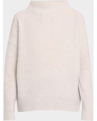 Vince - Boiled Cashmere Funnel-neck Pullover - Lyst