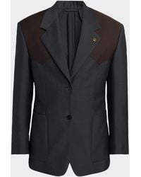 Versace - Apos;S Single-Breasted Wool Formal Jacket - Lyst