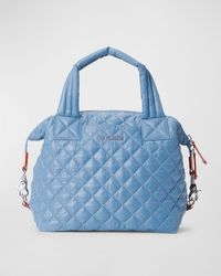 MZ Wallace - Sutton Deluxe Small Quilted Top-Handle Bag - Lyst