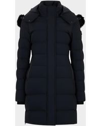 Moose Knuckles - Watershed 3 Down Parka With Detachable Hood & Shearling Trim - Lyst