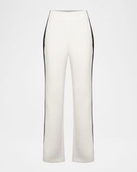 BCBGMAXAZRIA - Slim Crepe Tux Pants - Lyst