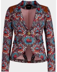 Smythe - Wallpaper Rifle-Patch One-Button Blazer - Lyst