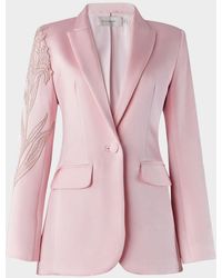 Silvia Tcherassi - Rebeca Lace Single-Breasted Jacket - Lyst