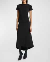 Balenciaga - Patched T Shirt Dress - Lyst