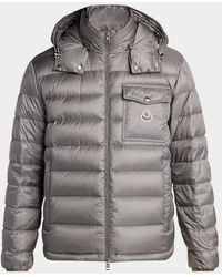 Moncler - Apos;S Hood Logo Puffer Jacket - Lyst