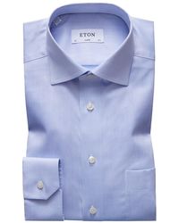 Eton - Classic-fit Twill Dress Shirt - Lyst