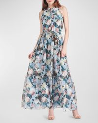 Sachin & Babi - Blair Tiered Floral-Print Chiffon Maxi Dress - Lyst