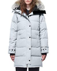 Canada Goose Shelburne Hooded Parka Coat - Gray