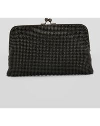 Whiting & Davis - Dimple Crystal Mesh Clutch Bag - Lyst