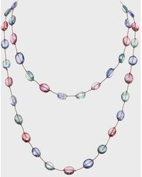 Margo Morrison - Faceted, And Topaz Necklace, 35"L - Lyst
